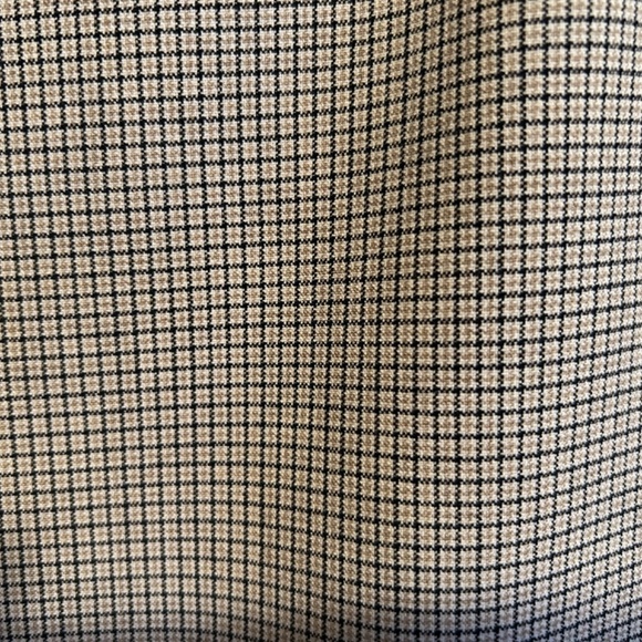 Hugo Boss Front and Back Zippered Plaid Pencil Skirt - Picture 6 of 13